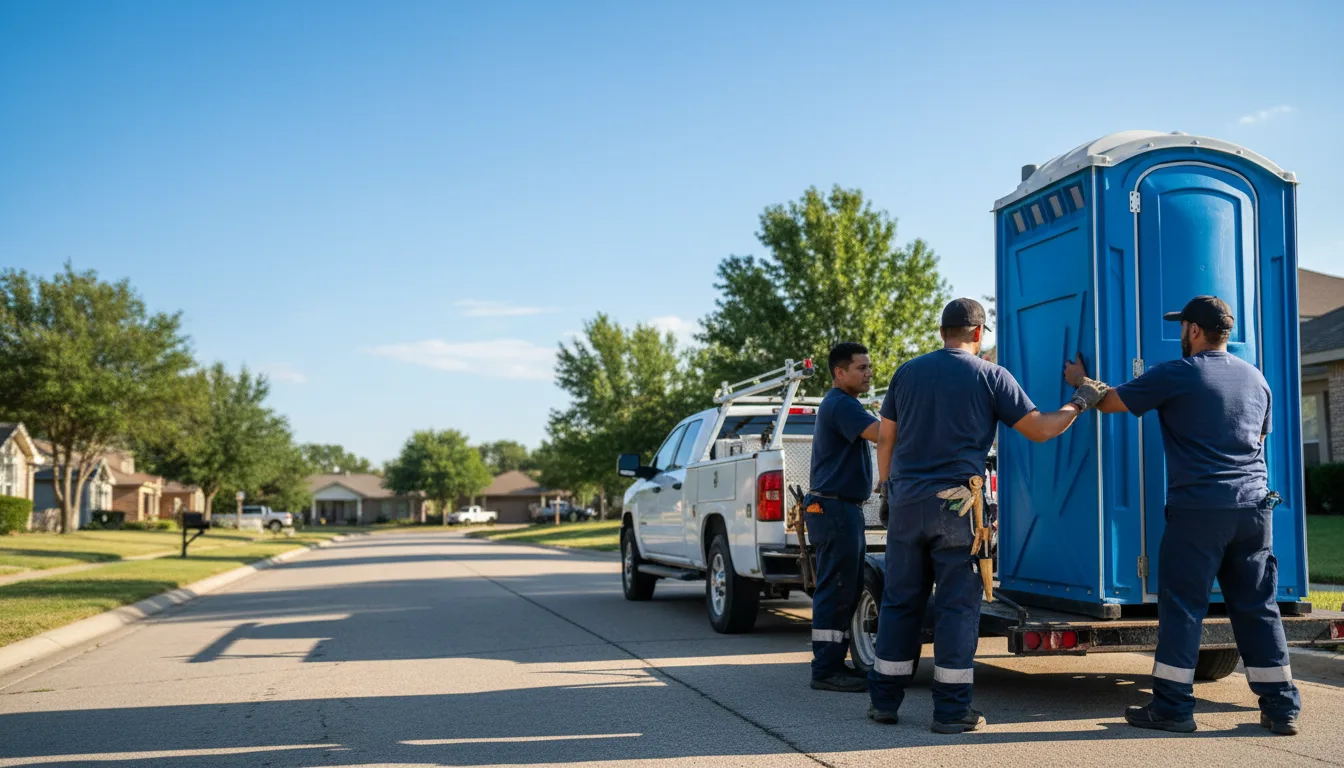 Portable Toilet Rental in Lanark, IL near me
